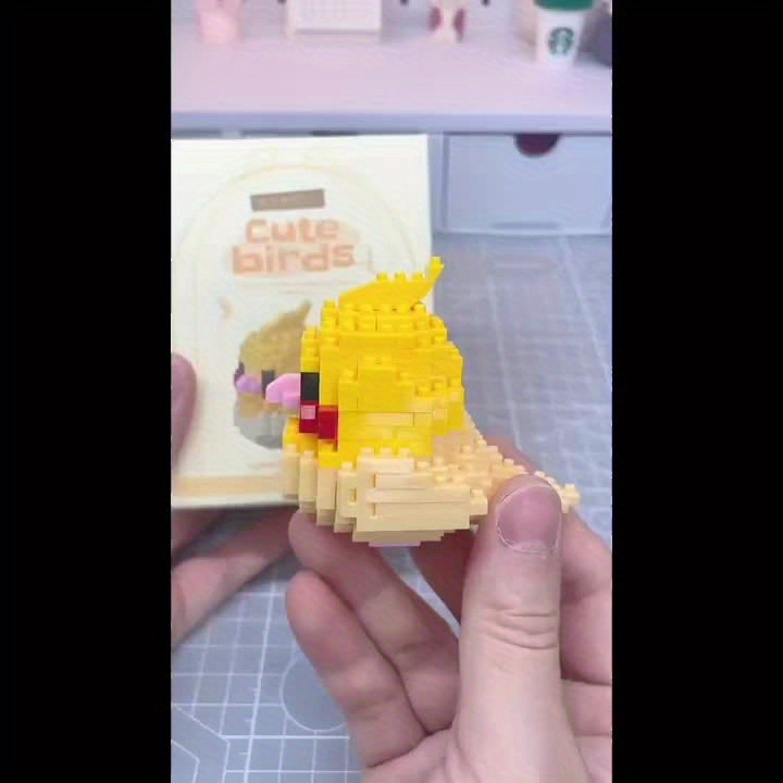 Bird Parrot Building Blocks Set Educational Learning Toy Gift