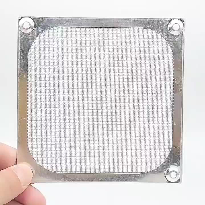 Pc Computer Fan Cooling Dustproof Dust Filter Case Aluminum - Temu
