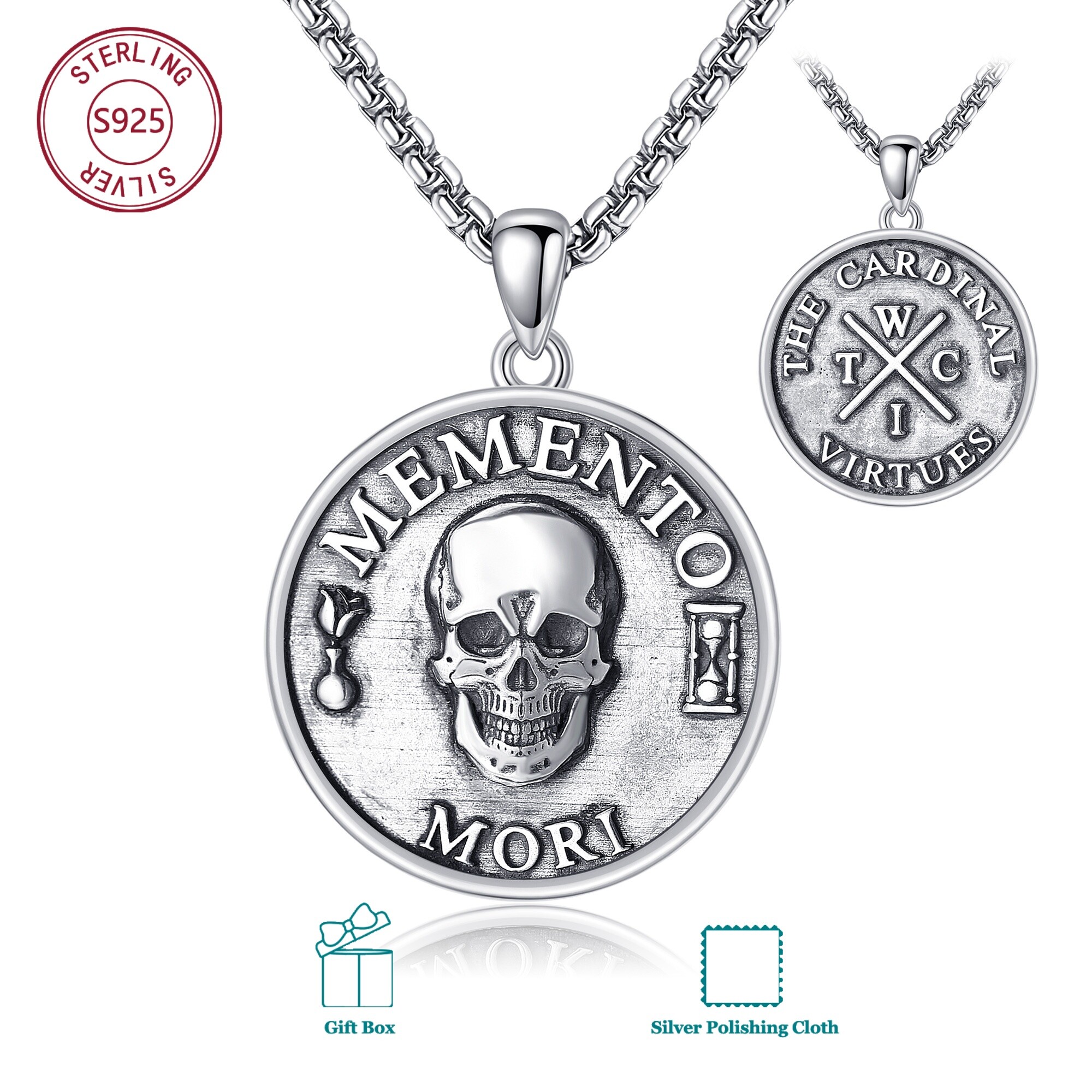 925 Sterling Silver Reminder Of Pendant
