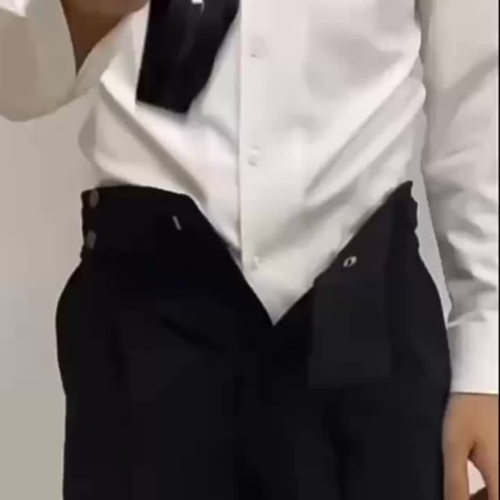 حزام مطاطي مانع للانزلاق للرجال - مشد خصر مرن لإطلالة أنيقة في الأعمال - Image 7