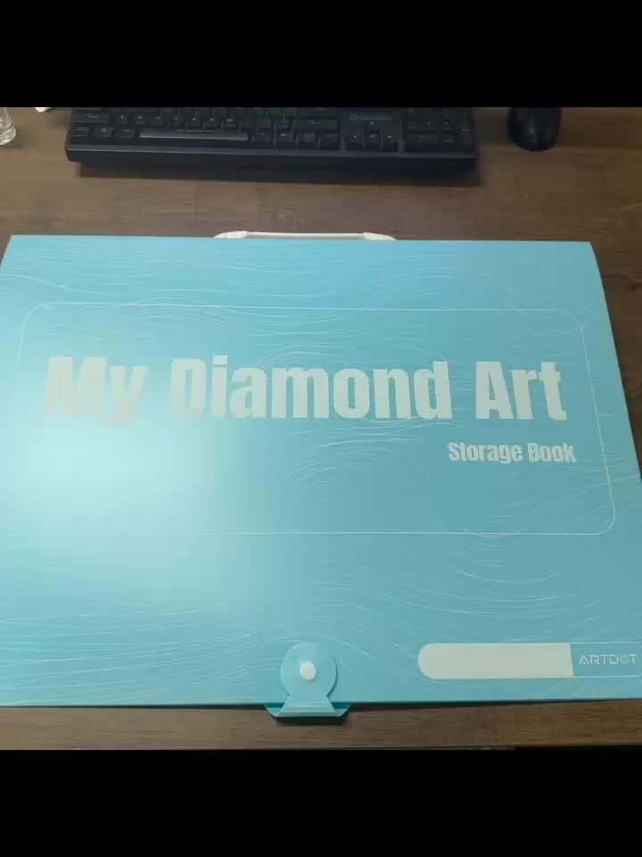 A3 Storage Book For Diamond Art Portfolio Folder For - Temu
