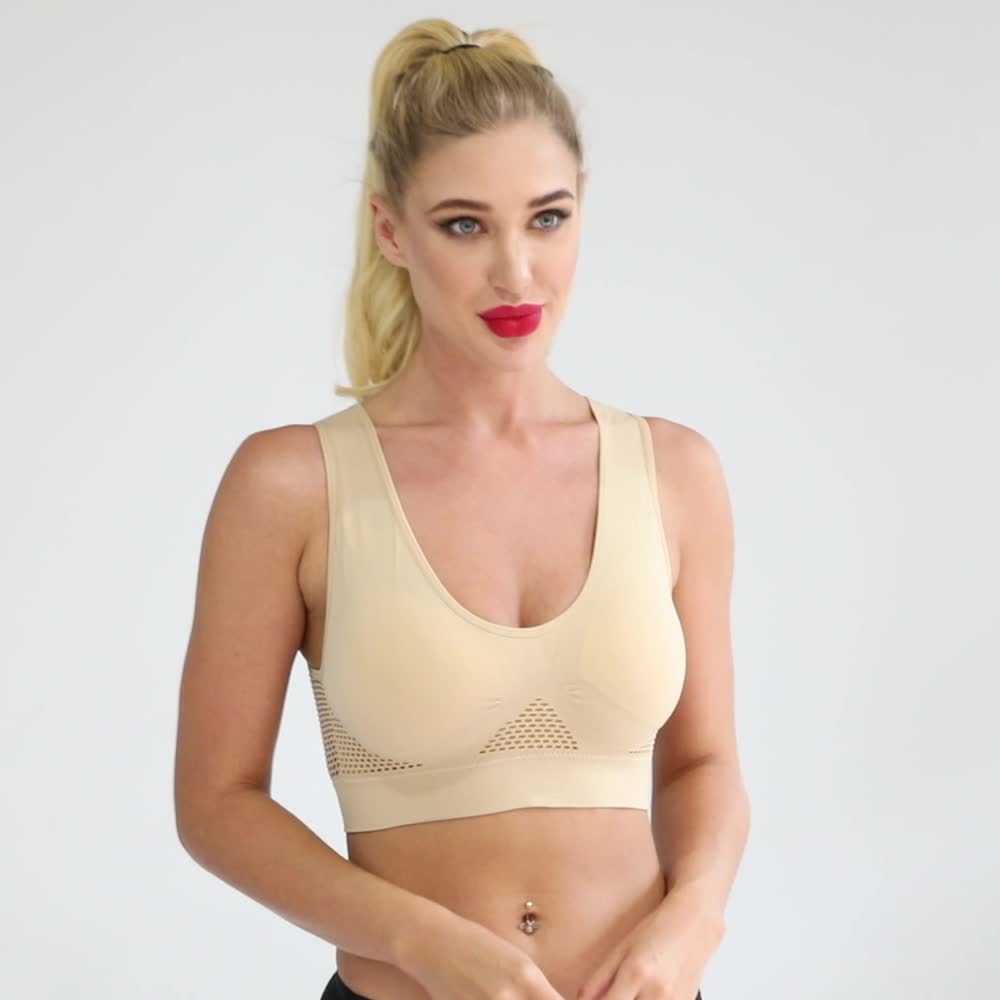 Haullps Ultra-Light Wirefree Seamless Bra High Stretch Microfiber Comfort  Bralette for Women with Removeable Pads Beige at  Women's Clothing  store