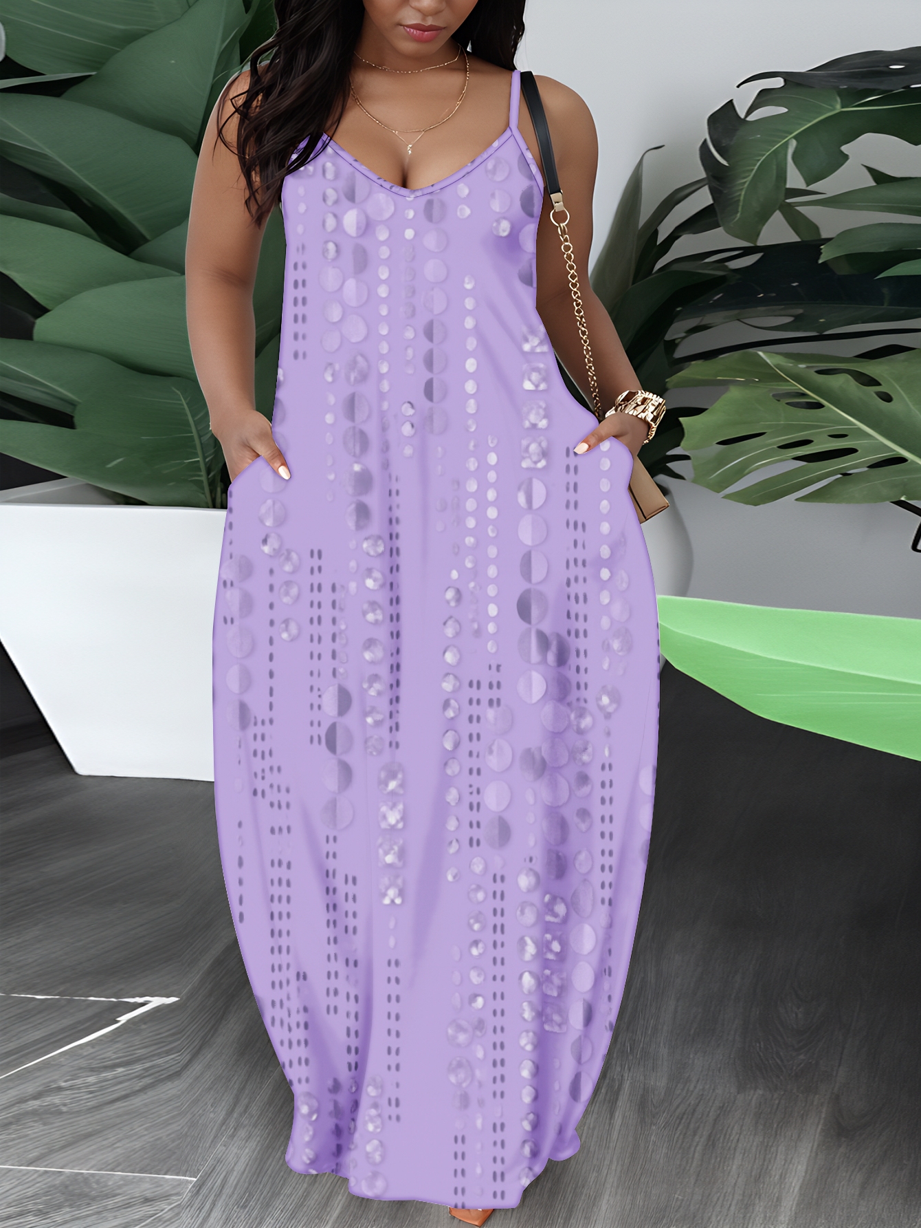 lavender dress women sold on Temu United States