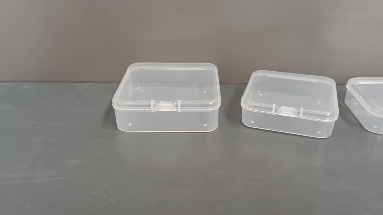 Square Transparent Plastic Boxes For Hardware - Temu