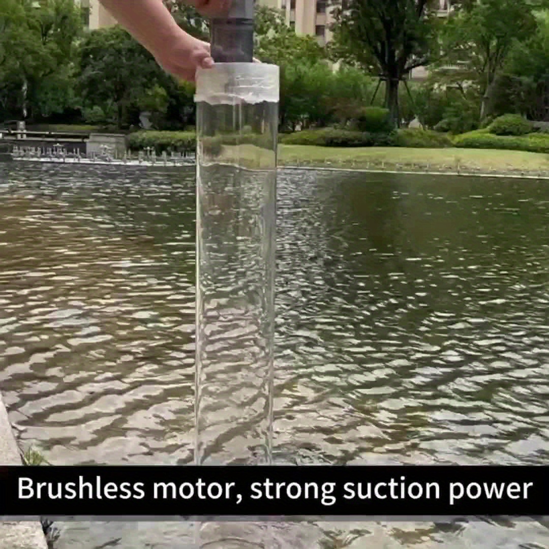 Aspiradora inalámbrica con tres funciones: succión, aspiración y soplado. Alta potencia, larga duración de batería, ideal para limpiar polvo, residuos y pelo de mascotas en casa o coche, incluye accesorios adicionales - Imagen 6