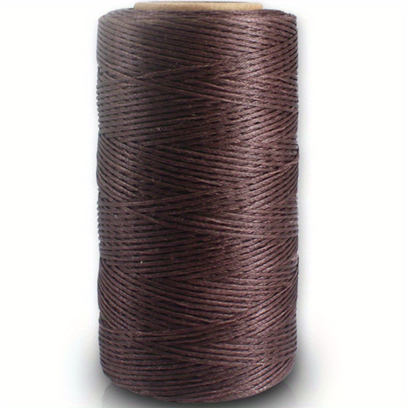 284yards 150d Leather Sewing Waxed Thread For Leather Diy - Temu