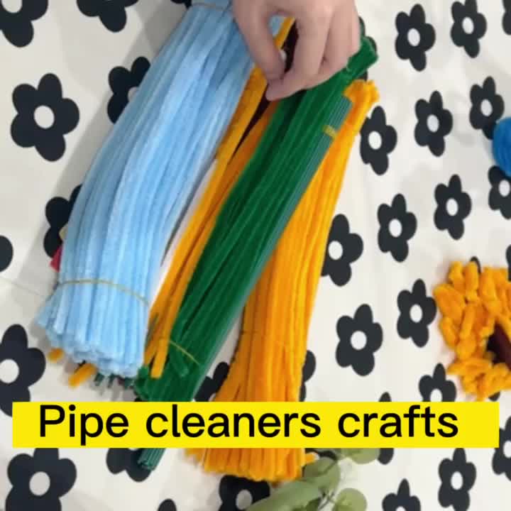 Pipe Cleaners Craft Supplies Colorful Chenille Stems Googly - Temu