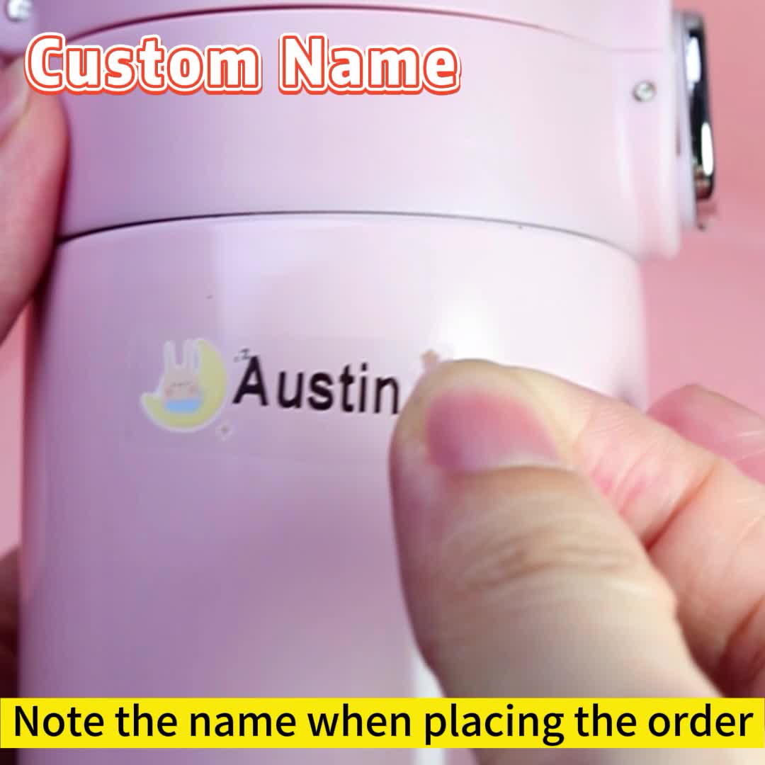 Custom Name Sticker Waterproof Office School Supplies