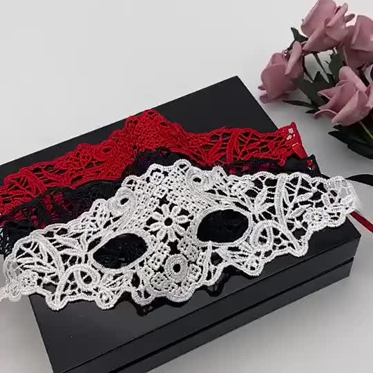 Sexy Lace Half Face Mask for Erotic Play