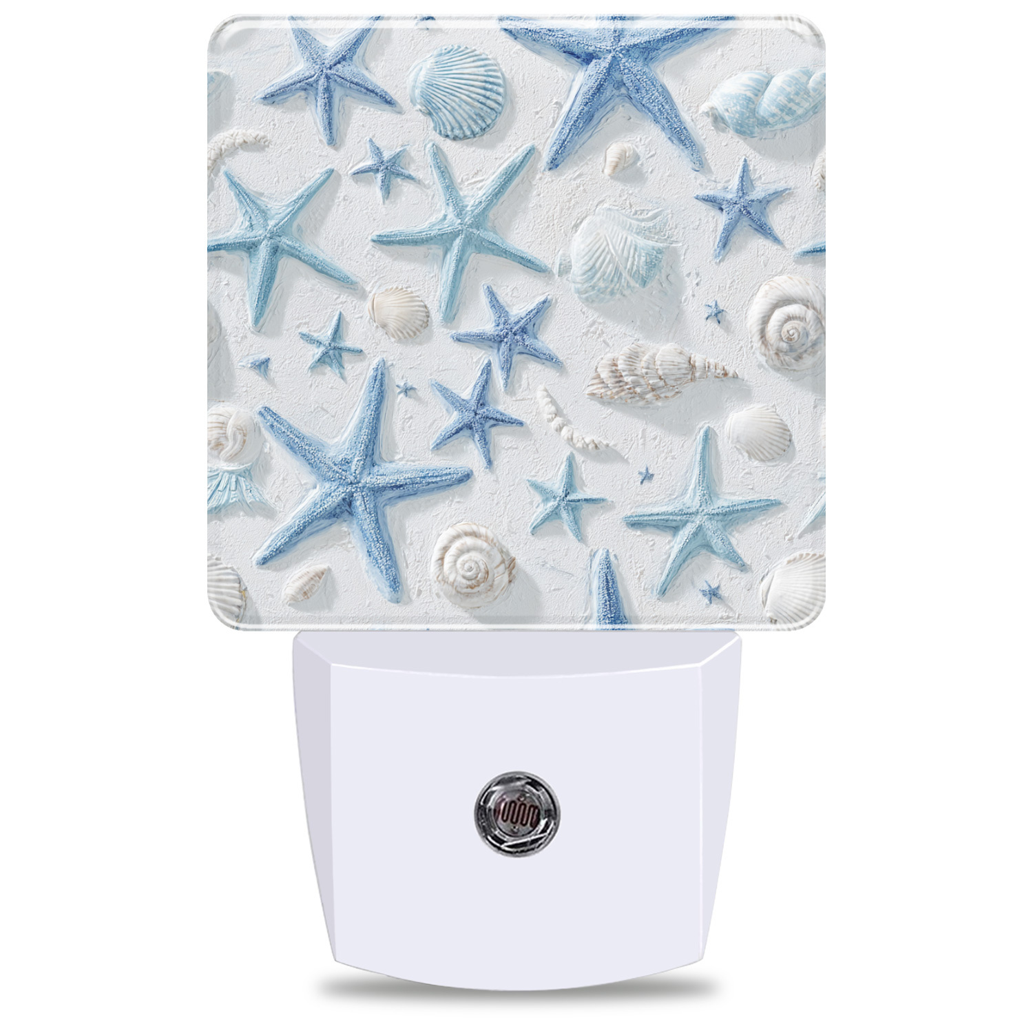 And Seashells Night Light, Dusk To Dawn Night Light, Lamp Home Indoor Kitchen , Night Lights Plug Into Wall Decor, Women Men Room Gifts