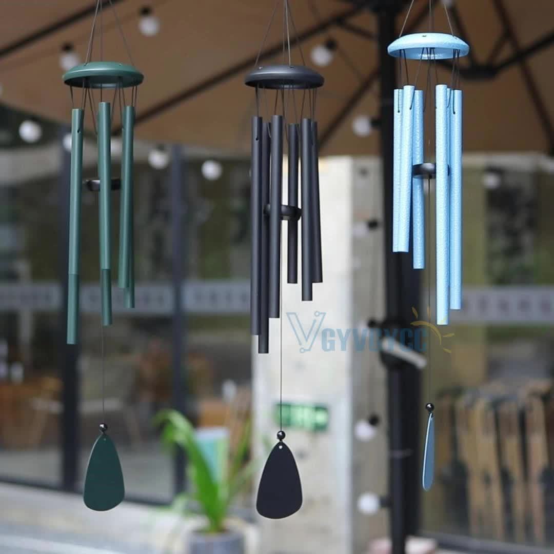 Tranquility Living Gedenk-Windspiel – Personalisierbar, Für Draußen, Beruhigender Klang