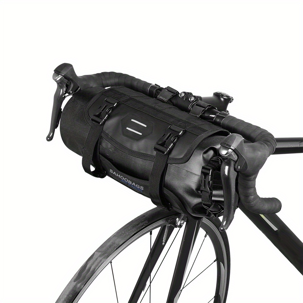 

Bicycle Bag Waterproof Cycle Mtb Bike Front Frame Handlebar Dry Bag With Closure 3l-7l Adjustable