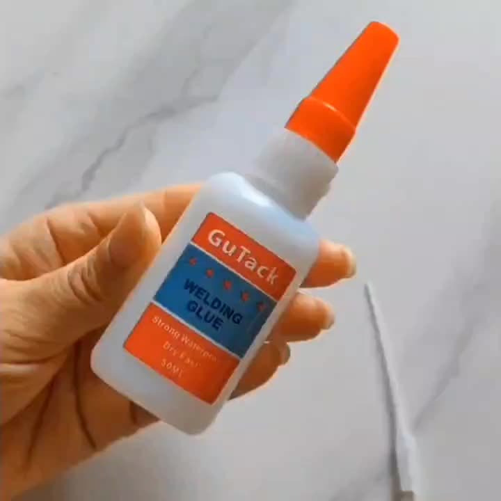 Ca Plastic Crazy Transparent Glue Instant Strong Adhesive - Temu