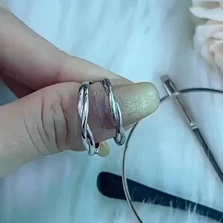 Women's Engagement Rings Infinite Love Couple's Adjustable Open Ring