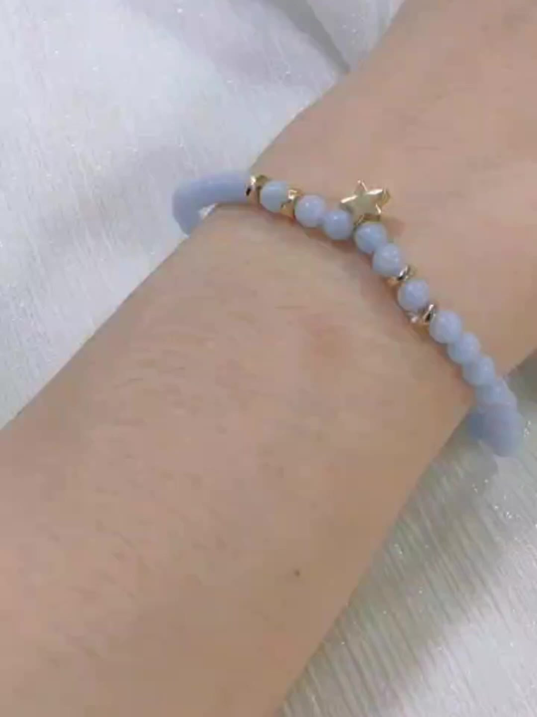 Glow in the Dark Butterfly Pendant Bracelet