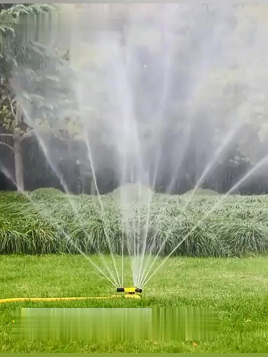 Lawn Automatic Sprinkler 360° Rotating 3 Adjustable Rotating - Temu