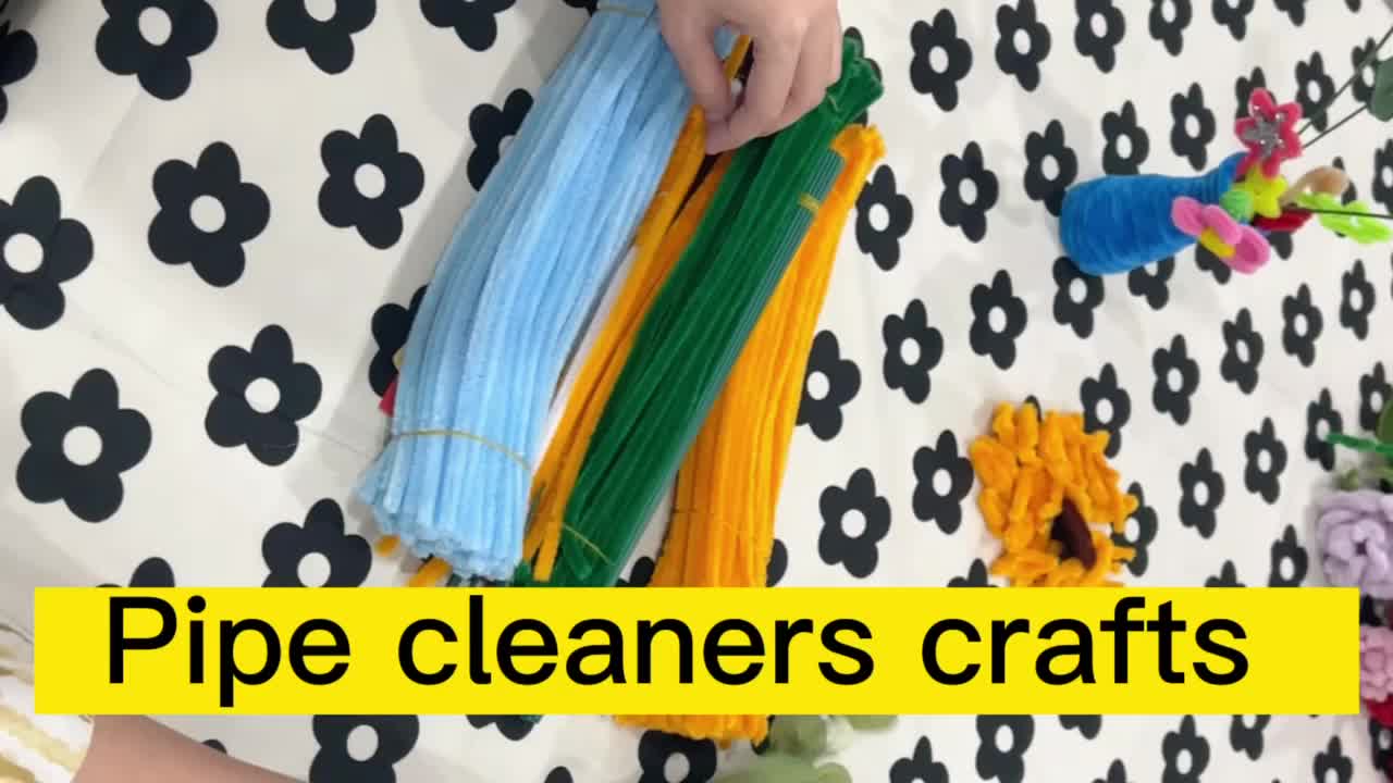 Pipe Cleaners Craft Supplies Colorful Chenille Stems Googly - Temu