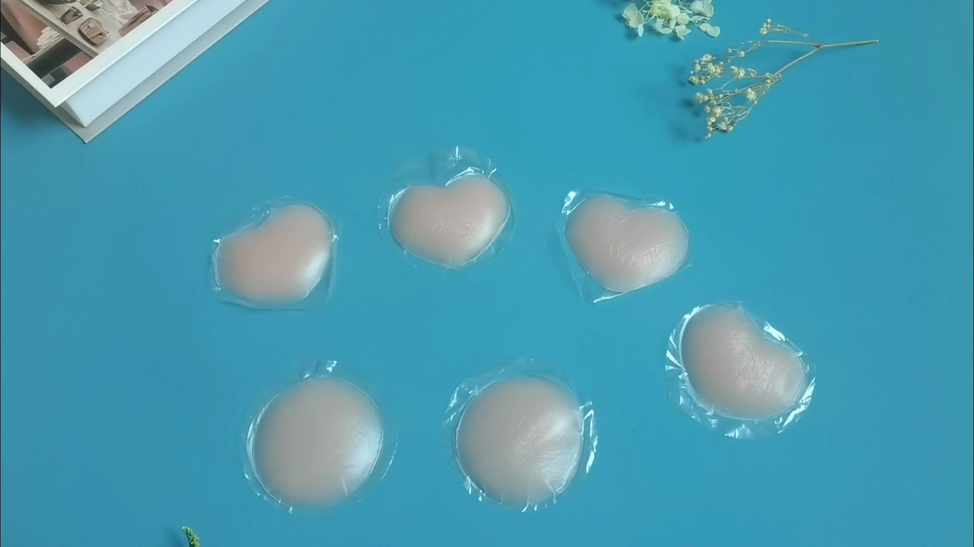 Silicone Chest Stickers Self-adhesive Anti-convex Breast Pasties
