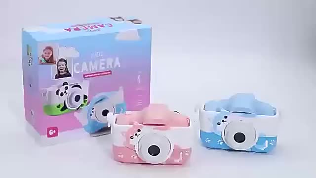  DOOK Juguetes de cámara para niños y niñas de 3 a 8 años,  videocámara digital para niños con funda de silicona suave de dibujos  animados, el mejor regalo de festival de