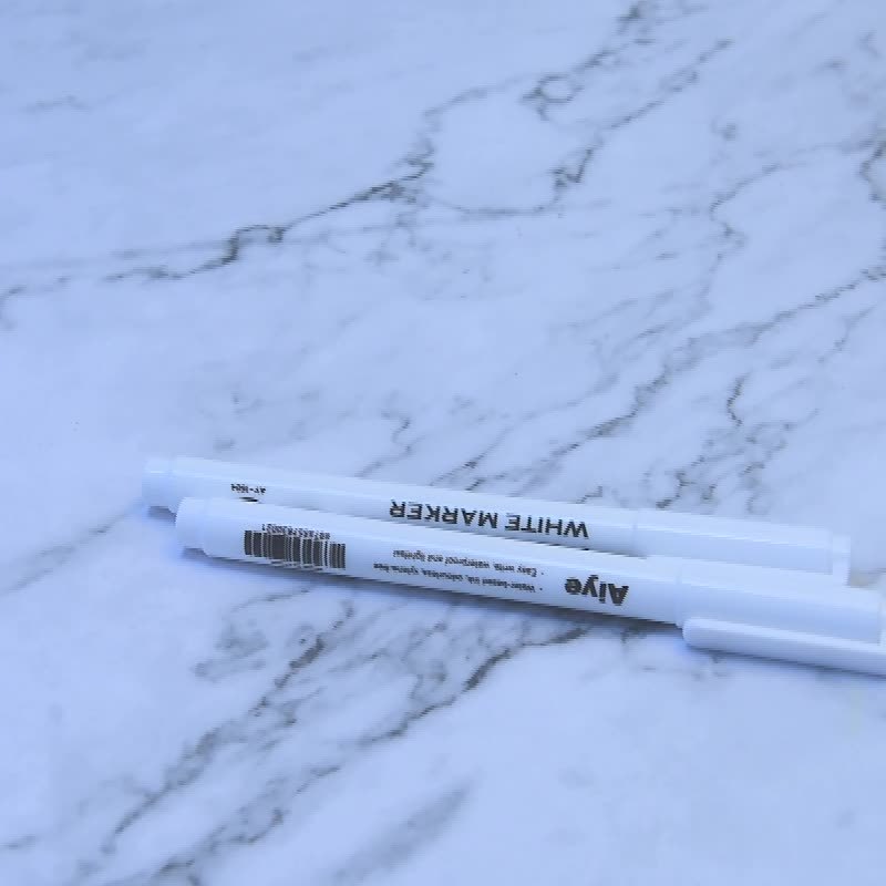 White Marker Pen Oil based Waterproof Non fading Gooca Pen - Temu