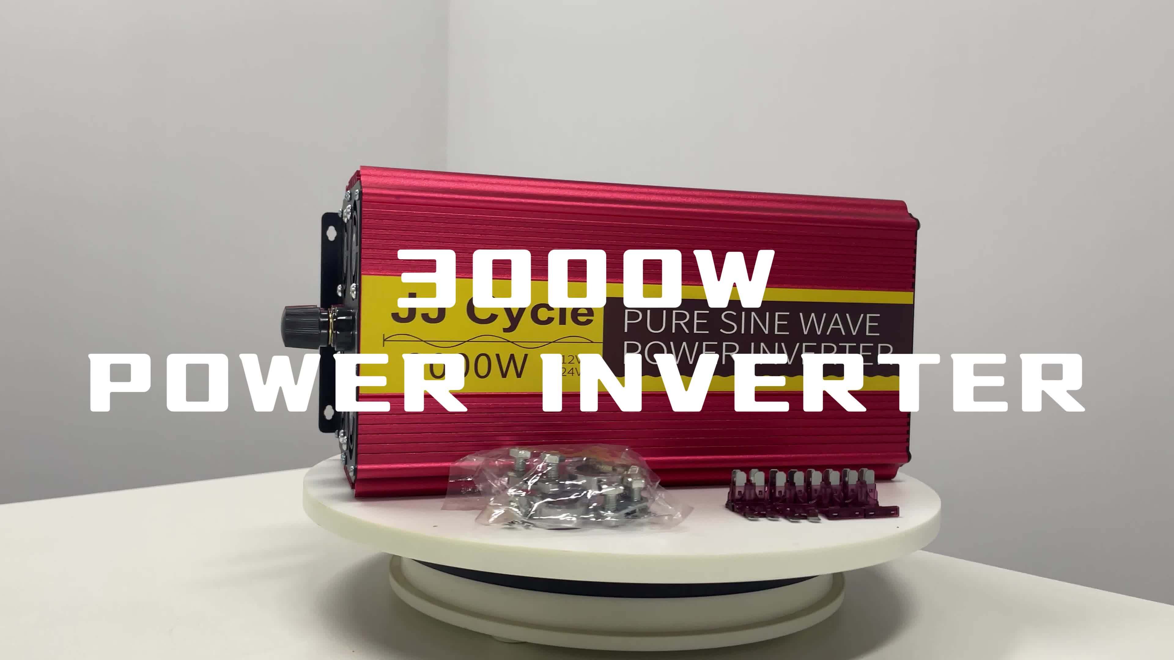 Full Power Pure Sine Wave Power Inverter 12/24v 110v 60hz - Temu