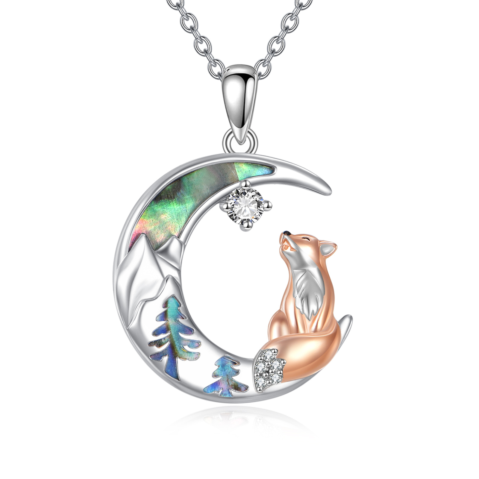925 Sterling Pendant Necklace - Vintage Elegant Animal Jewelry, Hypoallergenic Necklace For Women Men, Perfect Christmas Gift For Mom Friend Daughter Wife