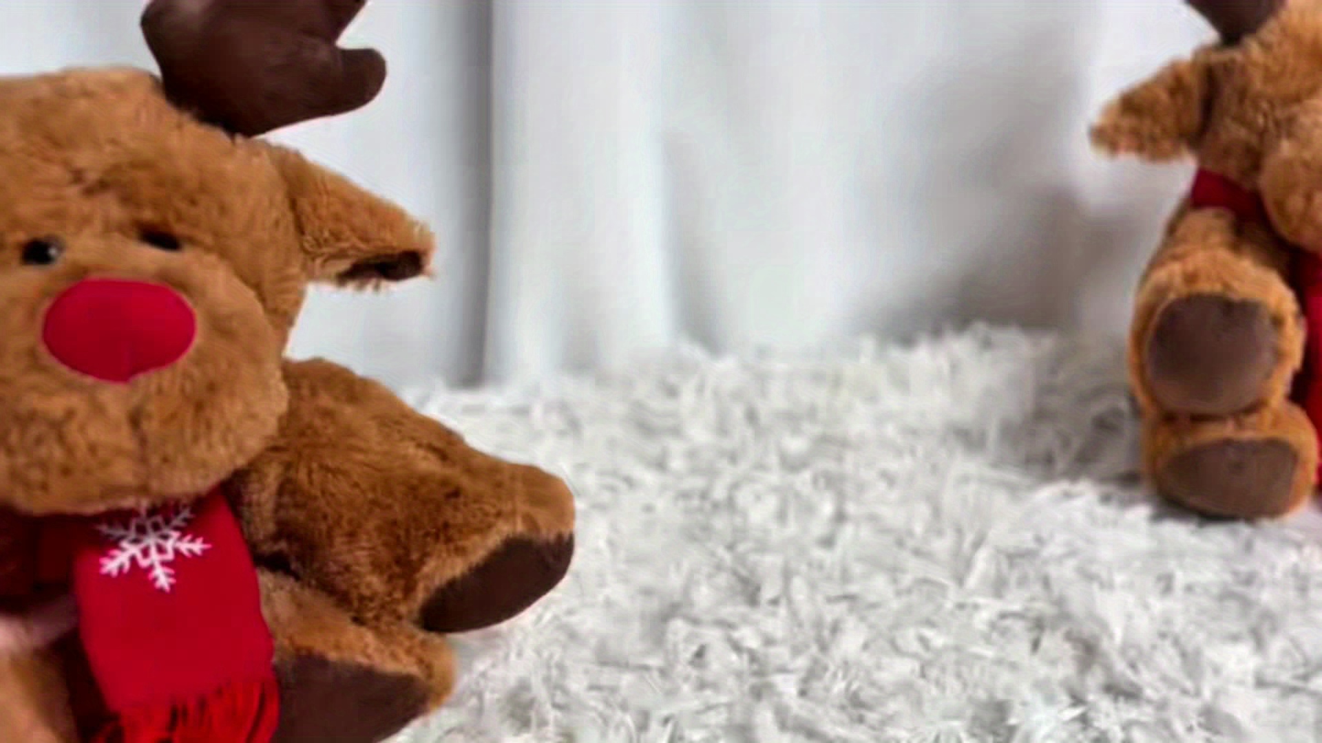 Soft Plush Reindeer Doll, Realistic Hugging Toy for All Occasions