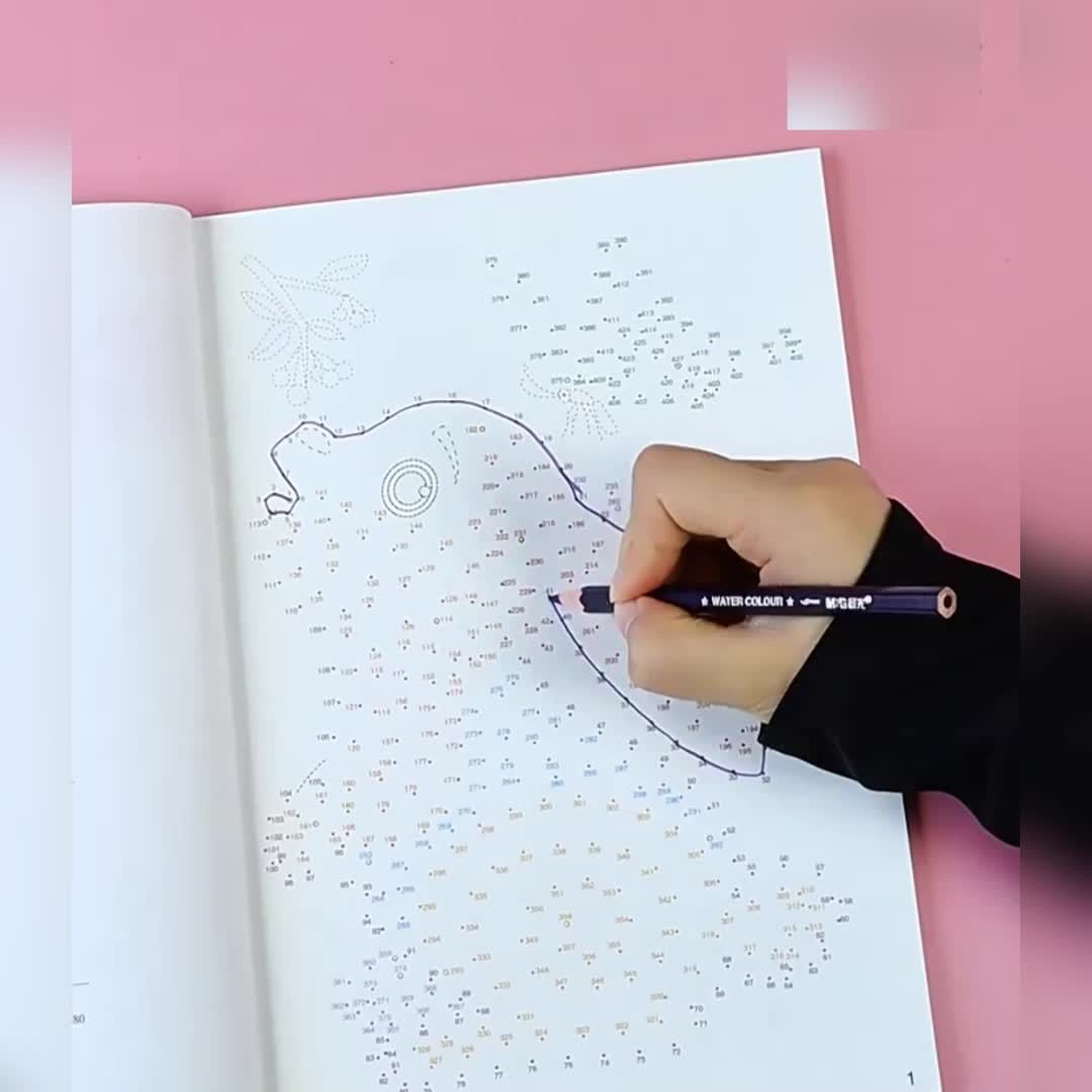 어린이를 위한 44개 포커스 훈련 워크북 - 토끼 그림,   점선 & 별이 있는 재미있는 교육 퍼즐북, 집중력, 조정력 & 인내력 향상, 흰색 종이 재질, 교육 활동 | 재미있는 디자인 | 고품질 인쇄 재료