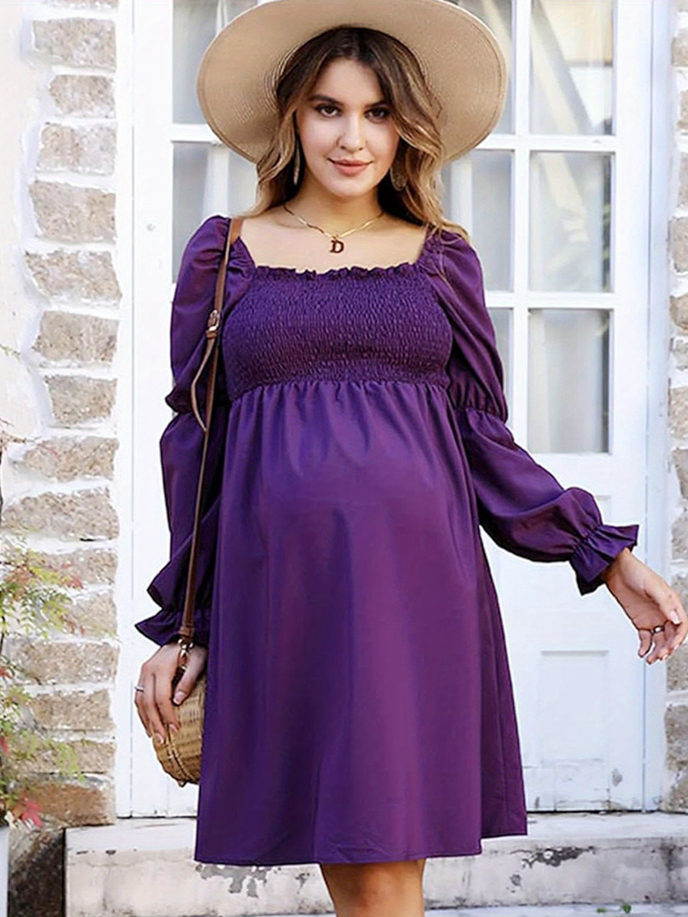 purple fitted maternity dress Women Ruffle Floral Lace Maternity Dress for Photography Mermaid Off the  Shoulder Maternity Dress for Baby Shower Photo Shoot Dress Beach Party Maxi Pregnancy  Dresses for Photoshoot Purple-Lace Small at Amazon Women's Clothing store