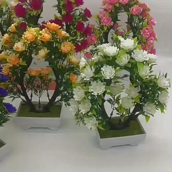 1 stuk vrolijke bloem met pot.