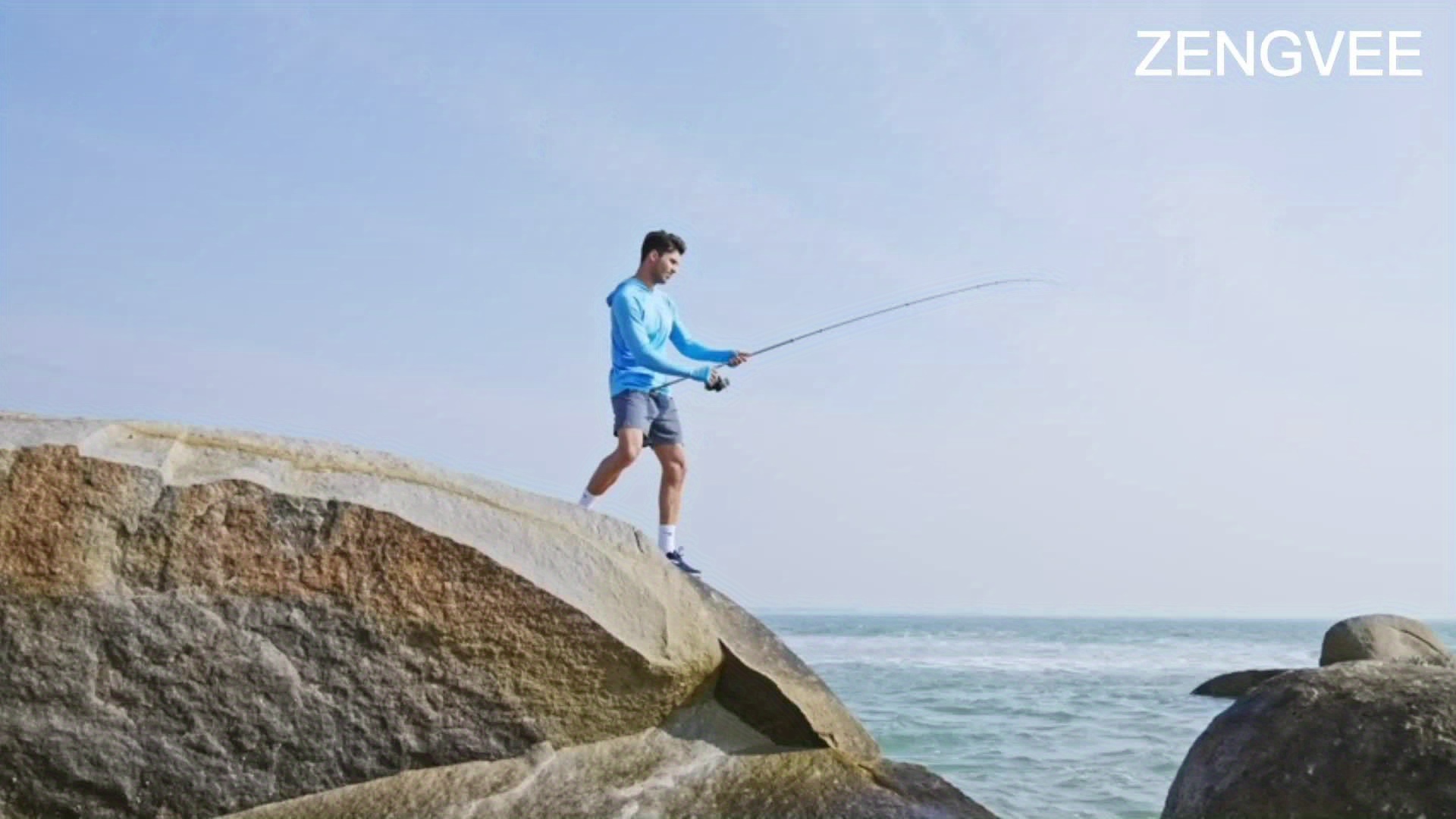 Men's Upf 50 High Performance Fishing Shirt Hoodie Long - Temu