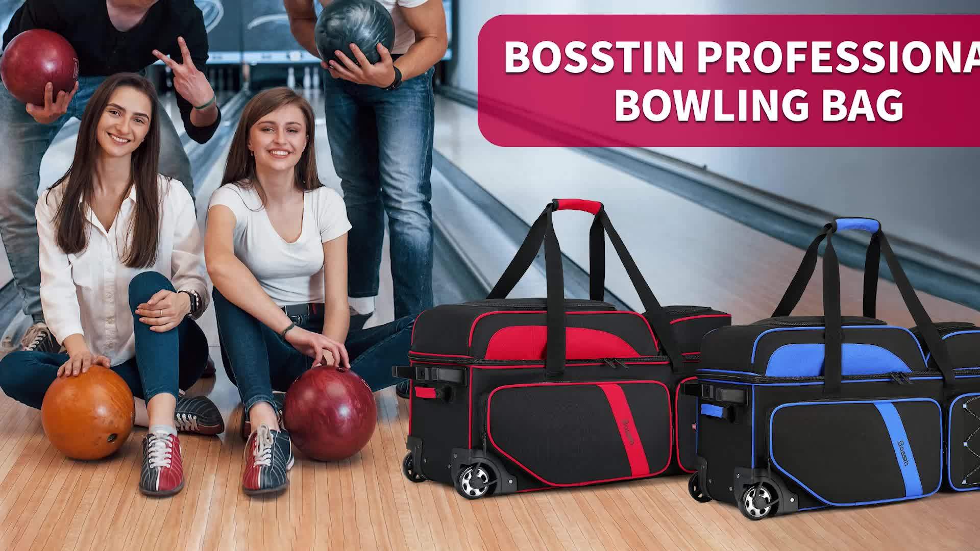 3 ball bowling bag with rollers bowling bags with secure