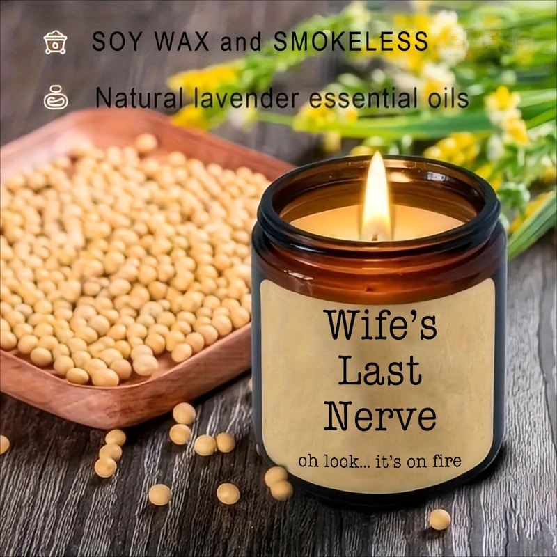 Wax and Oils - Velas de cera de soya con esencias para aromaterapia, 8  onzas Individuales