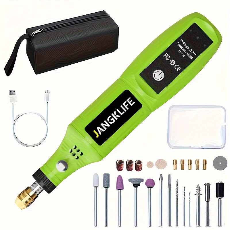  Ankexin Portable Handheld Mini Electric Drill Set
