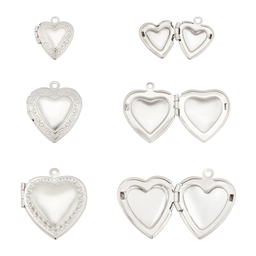 30/50/100pcs Random Mix Cute Floating Charms For Jewelry Making Supplies,  DIY Lockets Components Flowers Heart Charm Accessories
