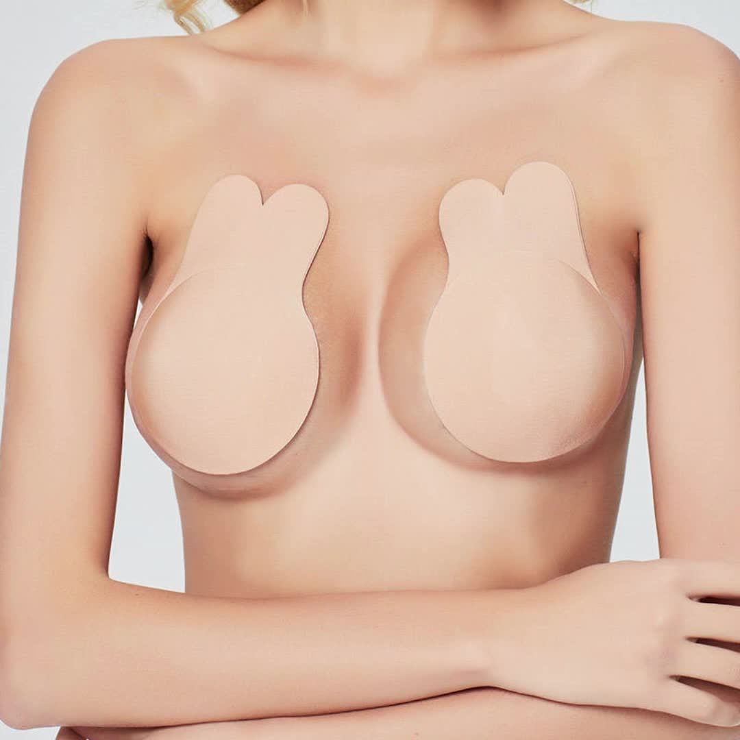 Silicone Invisible Bra Strapless Push Up Breast Lift Up Nipple Covers Bras  ❤