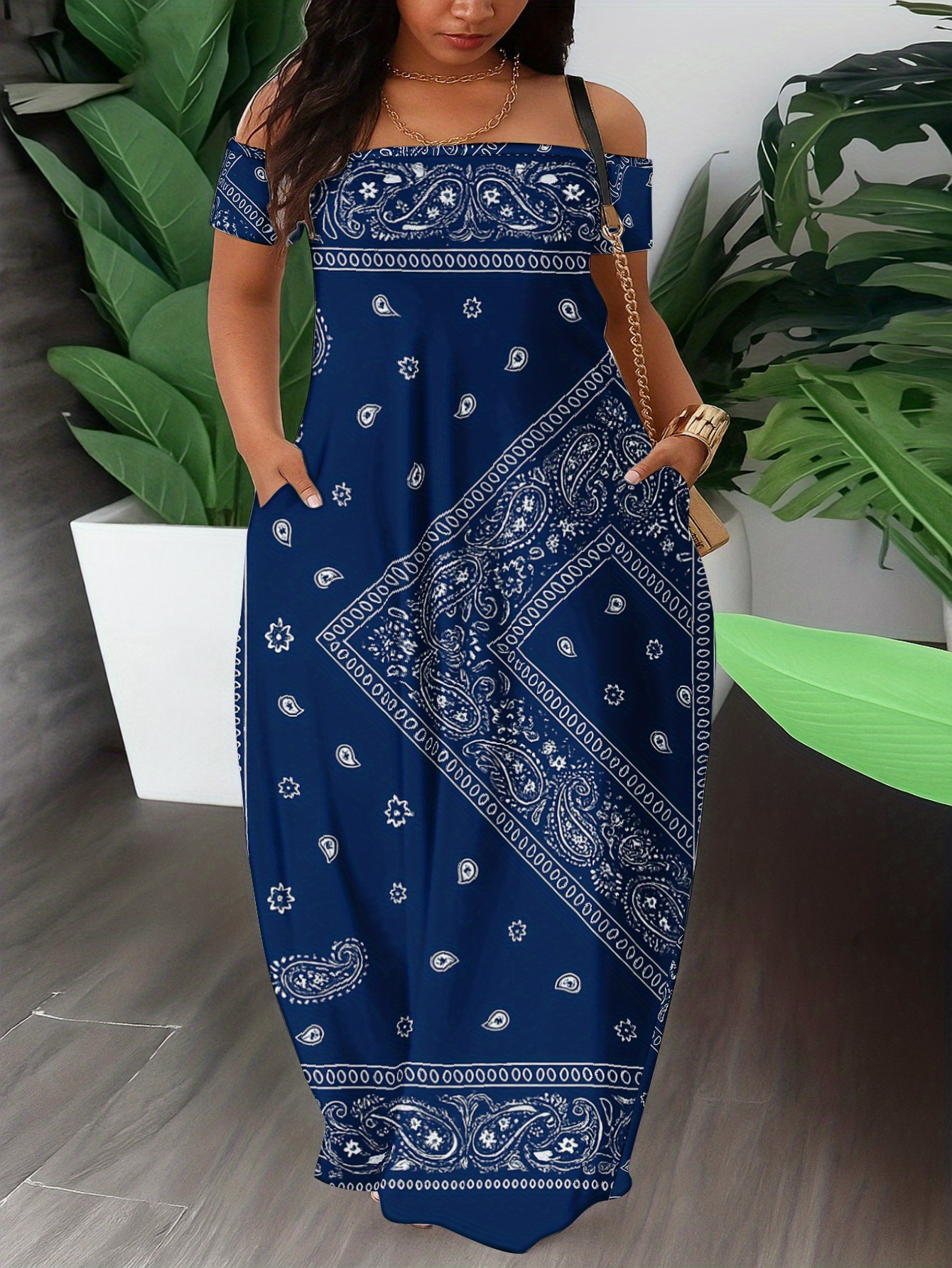 blue bandana dress BLUE Bandana Bloom Shirt Dress BLUE FLORAL Bandana / S