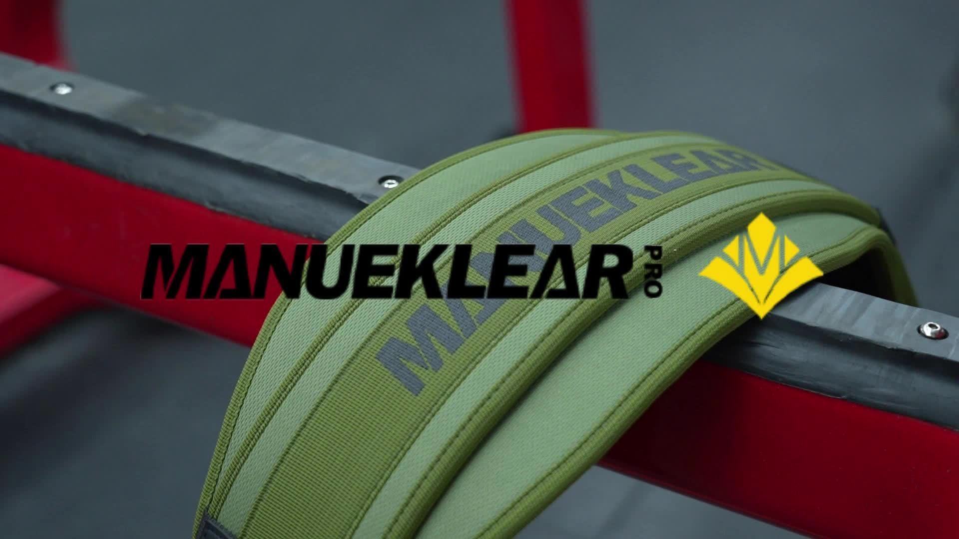 MANUEKLEAR Gewichthefgordel voor mannen en vrouwen