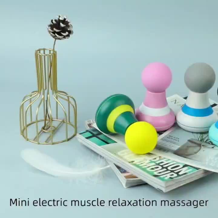 Masajeador eléctrico con mango de relajación, masajeador corporal portátil  para todo el cuerpo, masa…Ver más Masajeador eléctrico con mango de