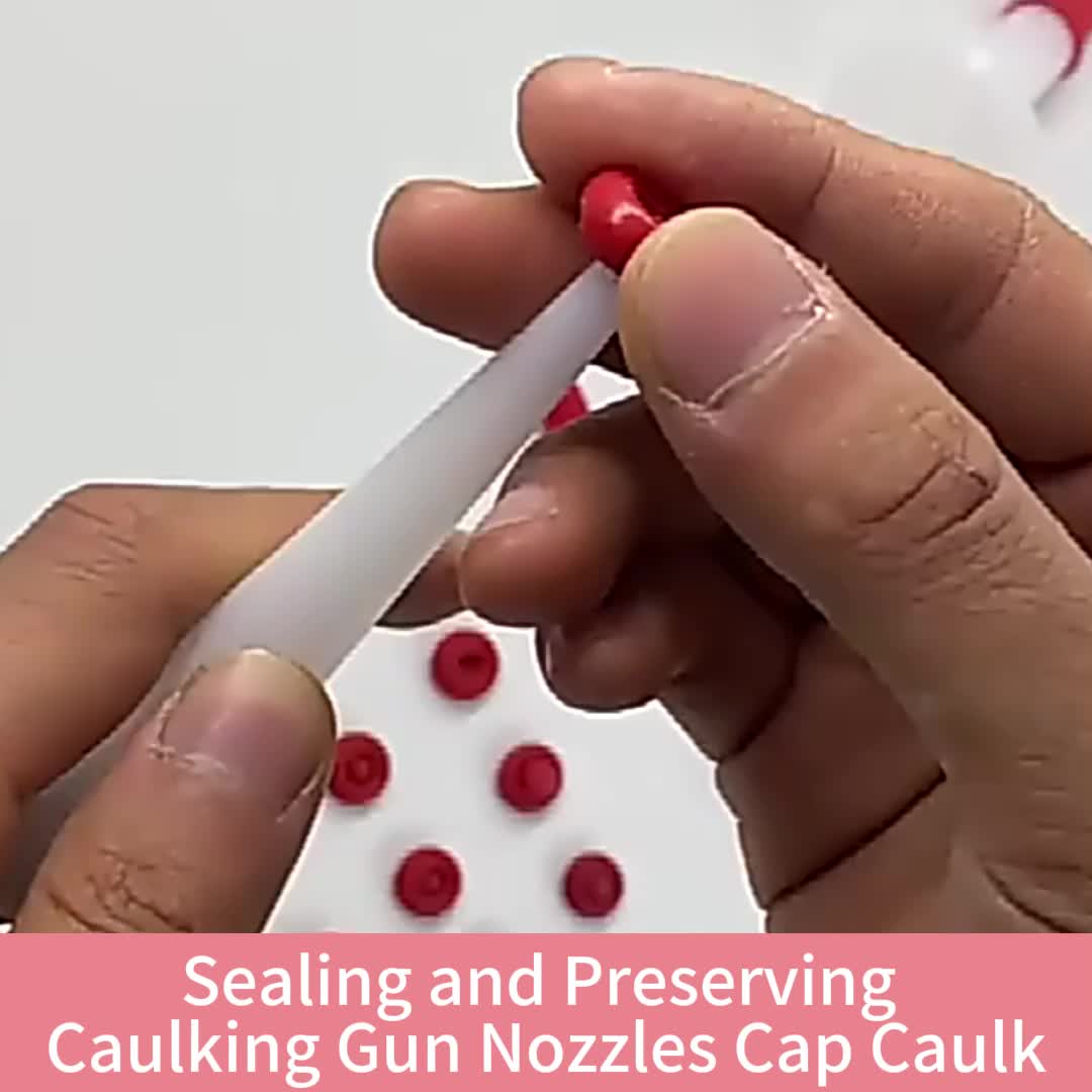Caulk Cap Saving Sealer Savers Open Caulking Tube Glue Nozzle For Sealings  LN