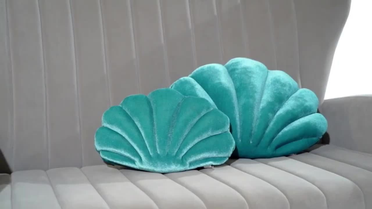 3d Throw Pillows Shell Shaped Accent Throw Pillow, Soft Velvet Insert  Included Cushion For Couch Bed Living Room, Seashell Shaped Accent Throw  Pillows, Decorative Pillow Cushion Floor Pillow - Temu United Arab