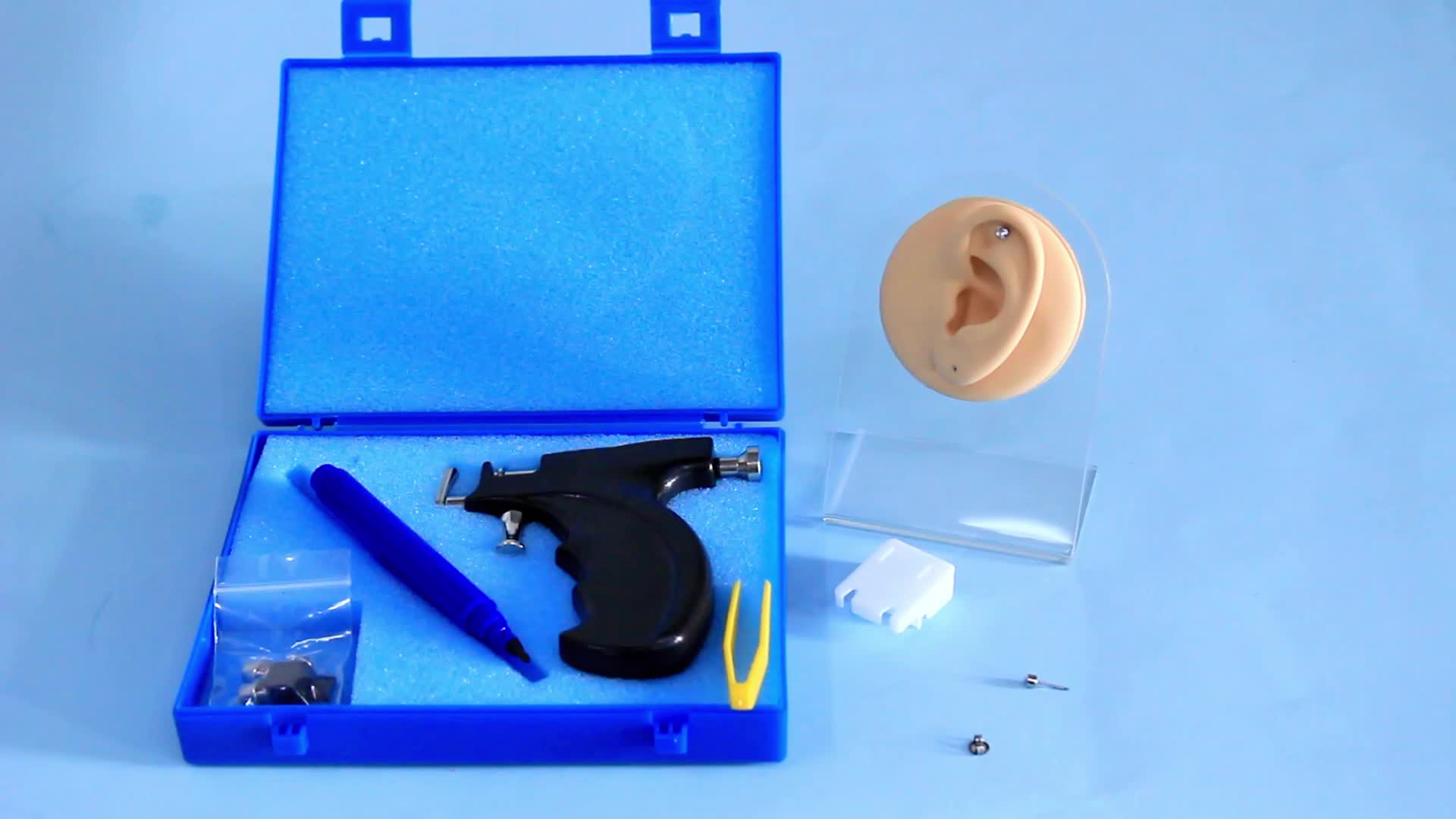 Guardurnaity Herramienta para perforar orejas Perforador de un solo  Accesorios de joyería Tipo 1 Type1 NO1