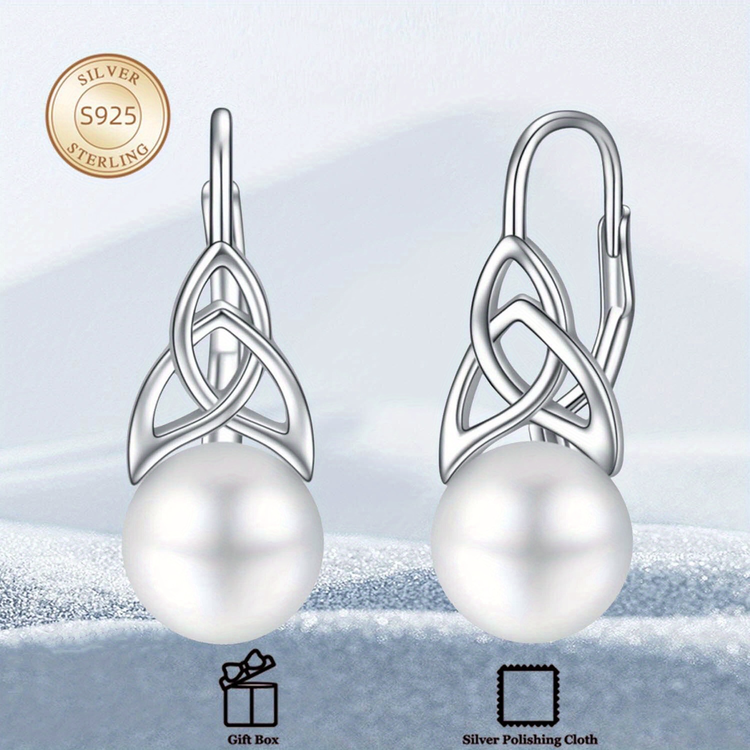 Orecchini Donna Natalizi Parure Di Gioielli In Argento 925 Da Donna, Collana E Orecchini Con Zirconi, Regalo Per Donna (ROSA Gioielli Milano