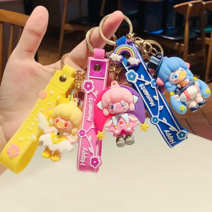 Cute Keychain Pendant Key Buckle Doll Pendant Small Gift Key - Temu