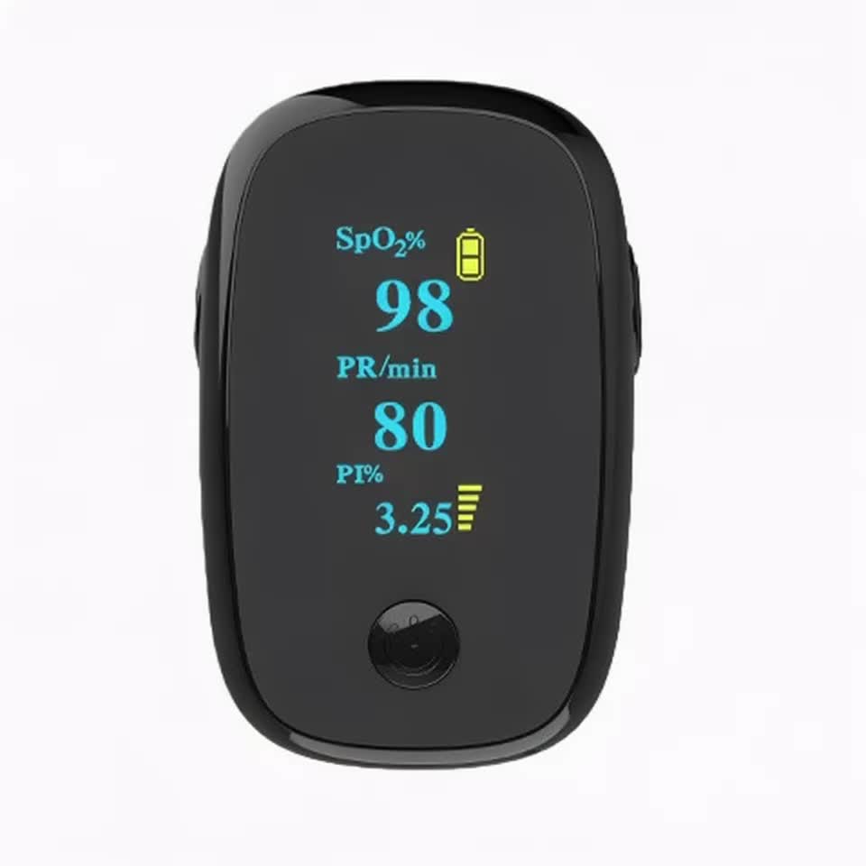 Advanced Fingertip Pulse Oximeter, Blood Oxygen Saturation And Heart Rate Monitor, Large Color OLED Display, Measures Pulse Rate, Blood Oxygen Saturation SpO2, Suitable For Home Care And Sports Scenarios, Battery Included - Image 9