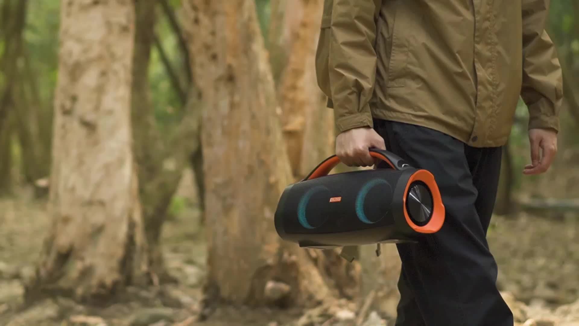 DOSS Portable Extreme Boom Pro Bluetooth Speaker with 100W Sound