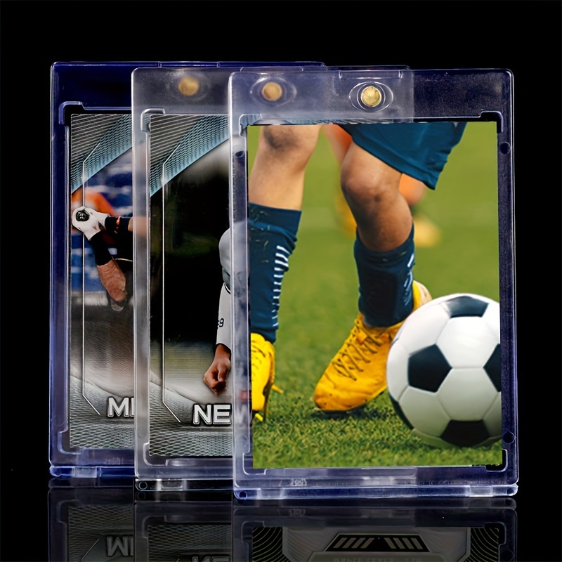 Card Sleeves for Trading Cards Hard Plastic Card Protector for Standard Cards, Sports Cards, Baseball Cards Toploaders 36pcs