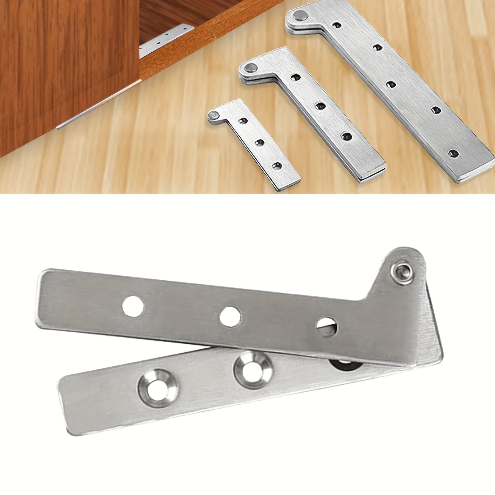 2x Multi specification Stainless Steel Hinges Furniture - Temu Canada