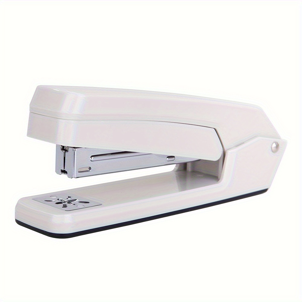 Solid Color Labor-saving Rotated Stapler for Students Office School Supplies