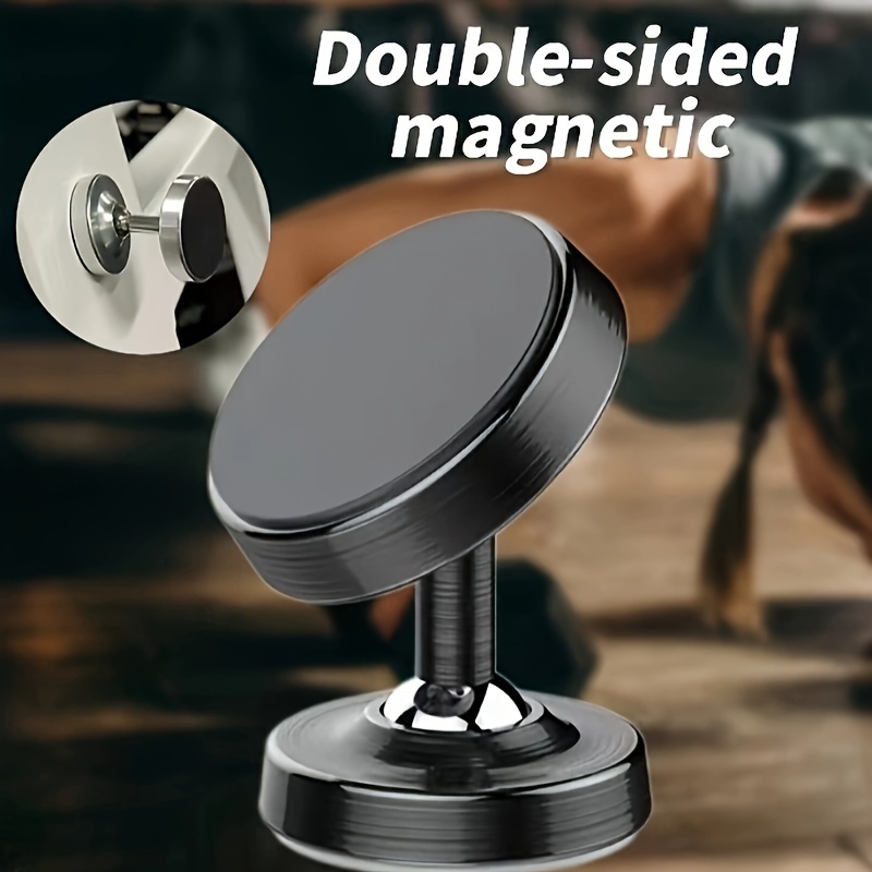 Adv-one Magnetic Phone Holder for Car,Metal Foldable Phone Mount  Multi-Functional 360°Rotation,Magnet for Car Dashboard Phone Holder Strong  Magnetic